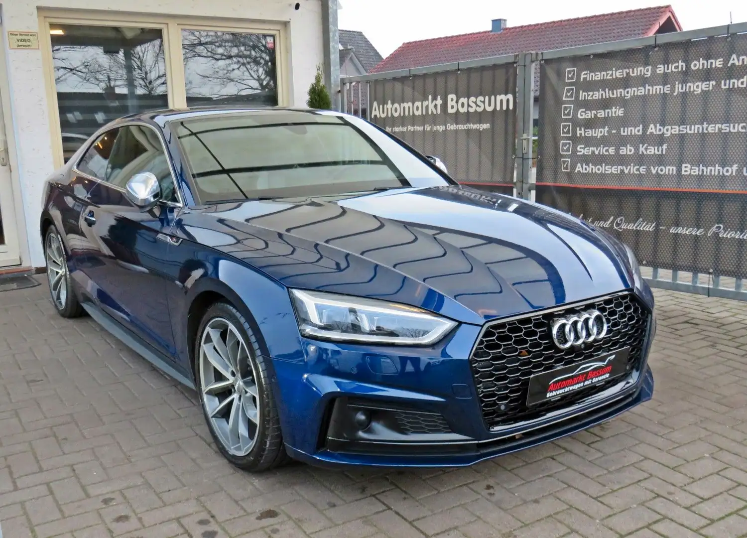 Audi S5 Coupe 3.0 TFSI quattro | MATRIX |NAVI | 360° Bleu - 2