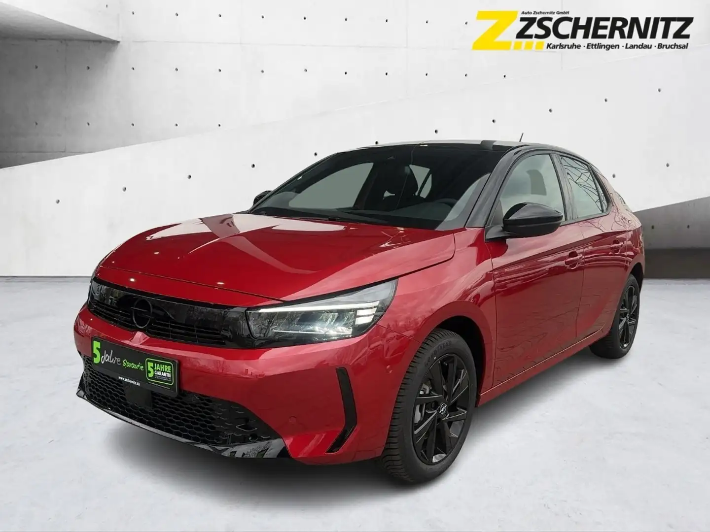 Opel Corsa F 1.2 Turbo GS LED Klima SpurH Tempomat Rot - 2