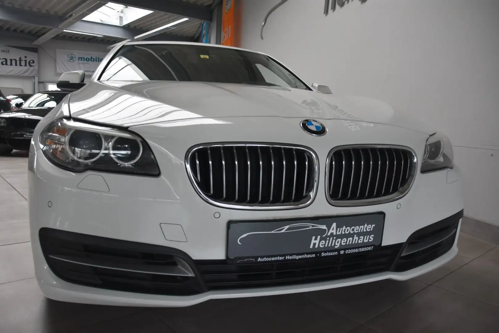 BMW 518 d Limousine Navi Bi-Xenon 2ZKlima Tempo PDC Blanco - 1