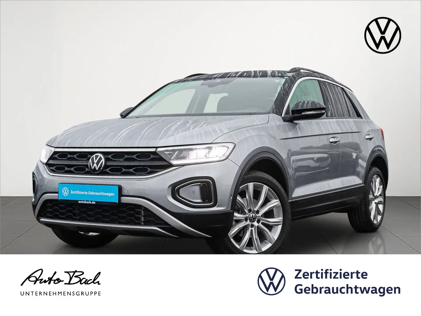 Volkswagen T-Roc 1.5 TSI Life Navi LED ACC EPH CarPlay DAB Argent - 1