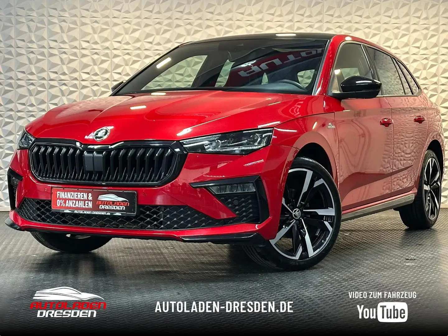 Skoda Scala 1.0TSI MONTE CARLO MATRIX#AHK#TEMPO#SPUR Rot - 1