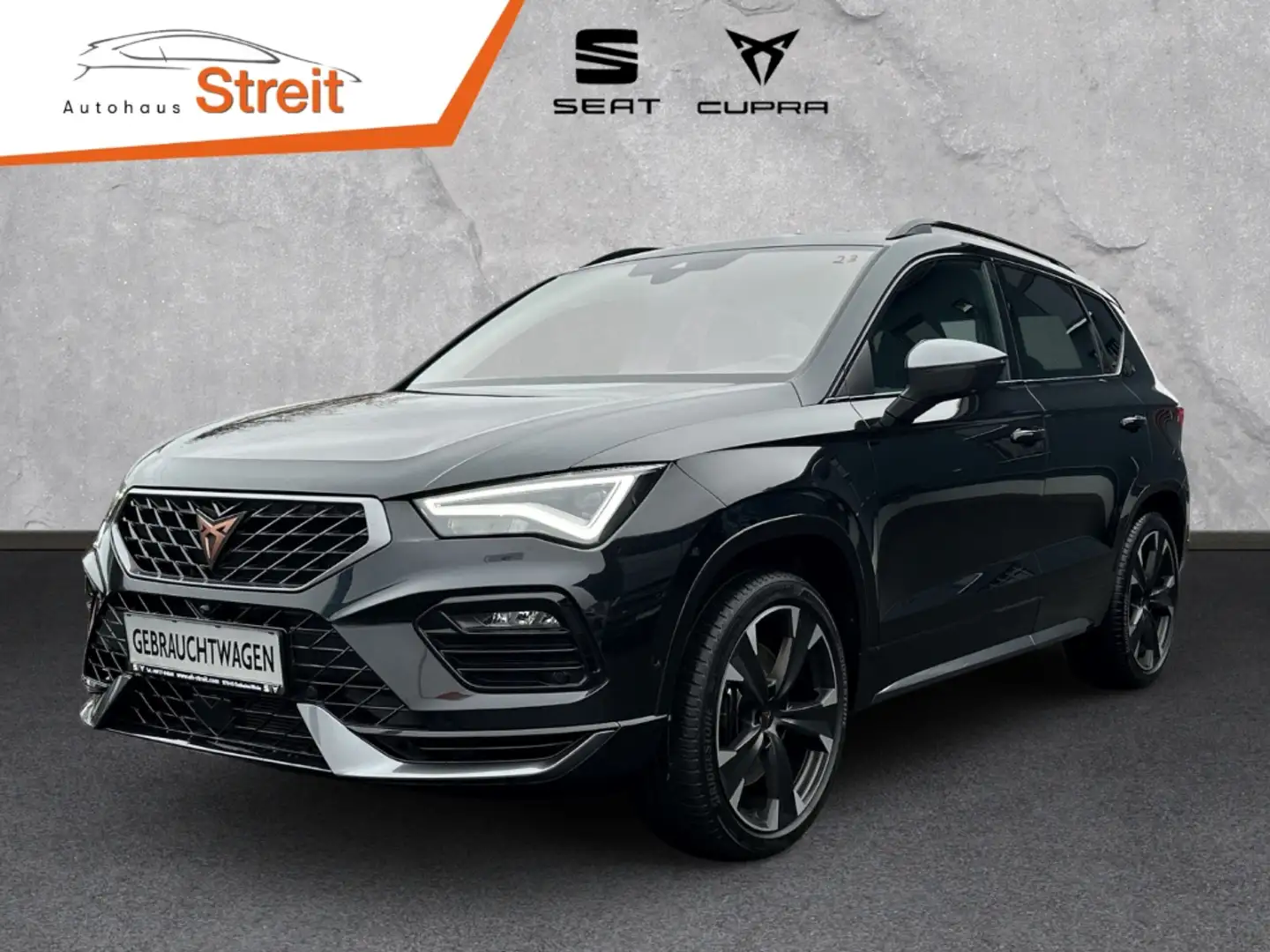 CUPRA Ateca 2.0 TSI 4Drive DSG ACC TOP VIEW SHZ Navi Digitales Schwarz - 1