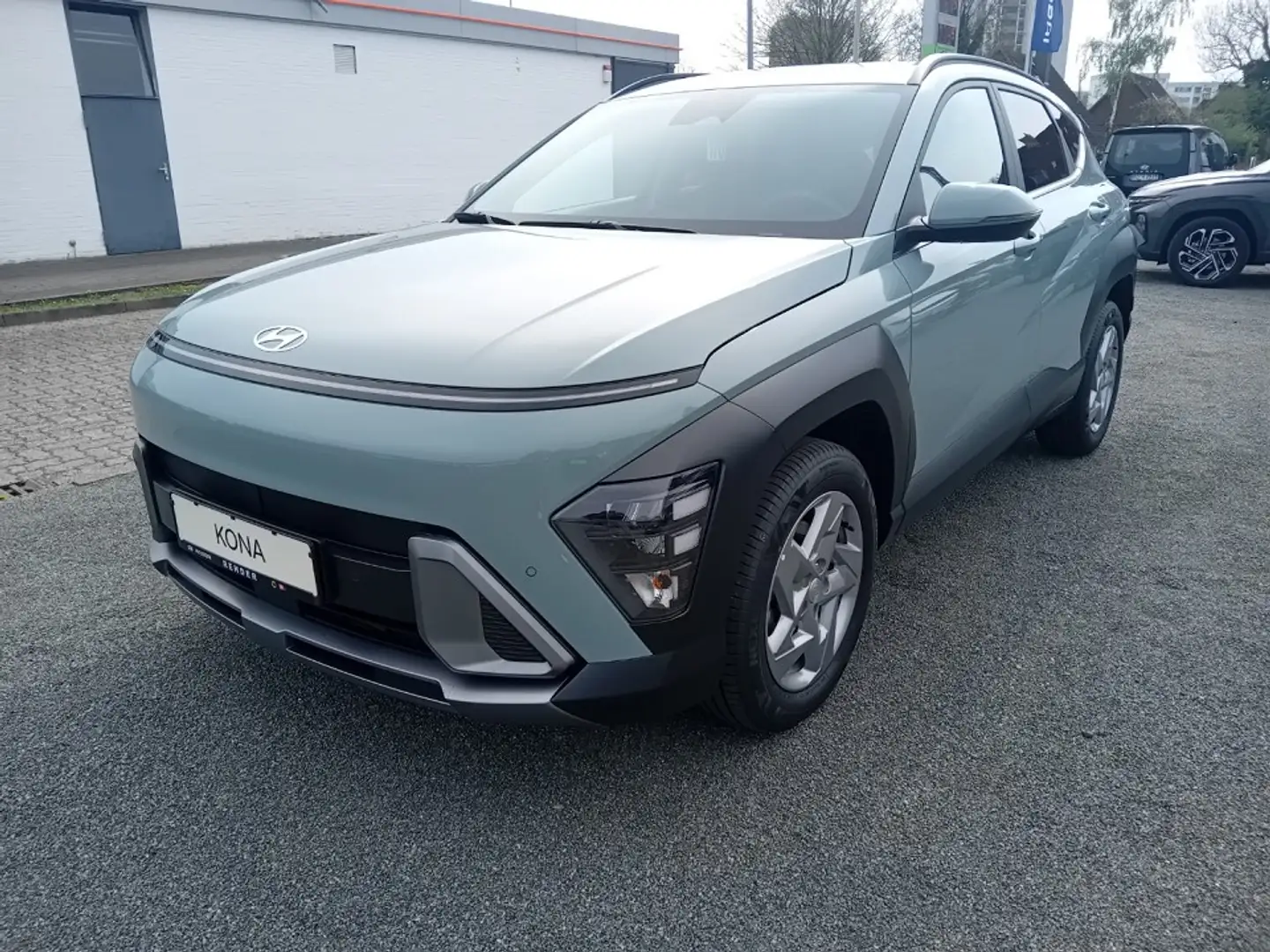 Hyundai KONA 1.6 T-GDi Benzin TREND, Bose Vert - 2