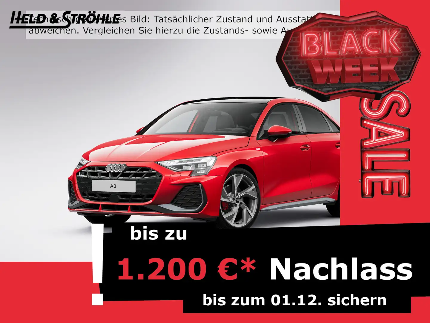 Audi A3 Lim S-Line 35TDI 19 AHK HuD MATRIX PANO SONOS Rot - 1