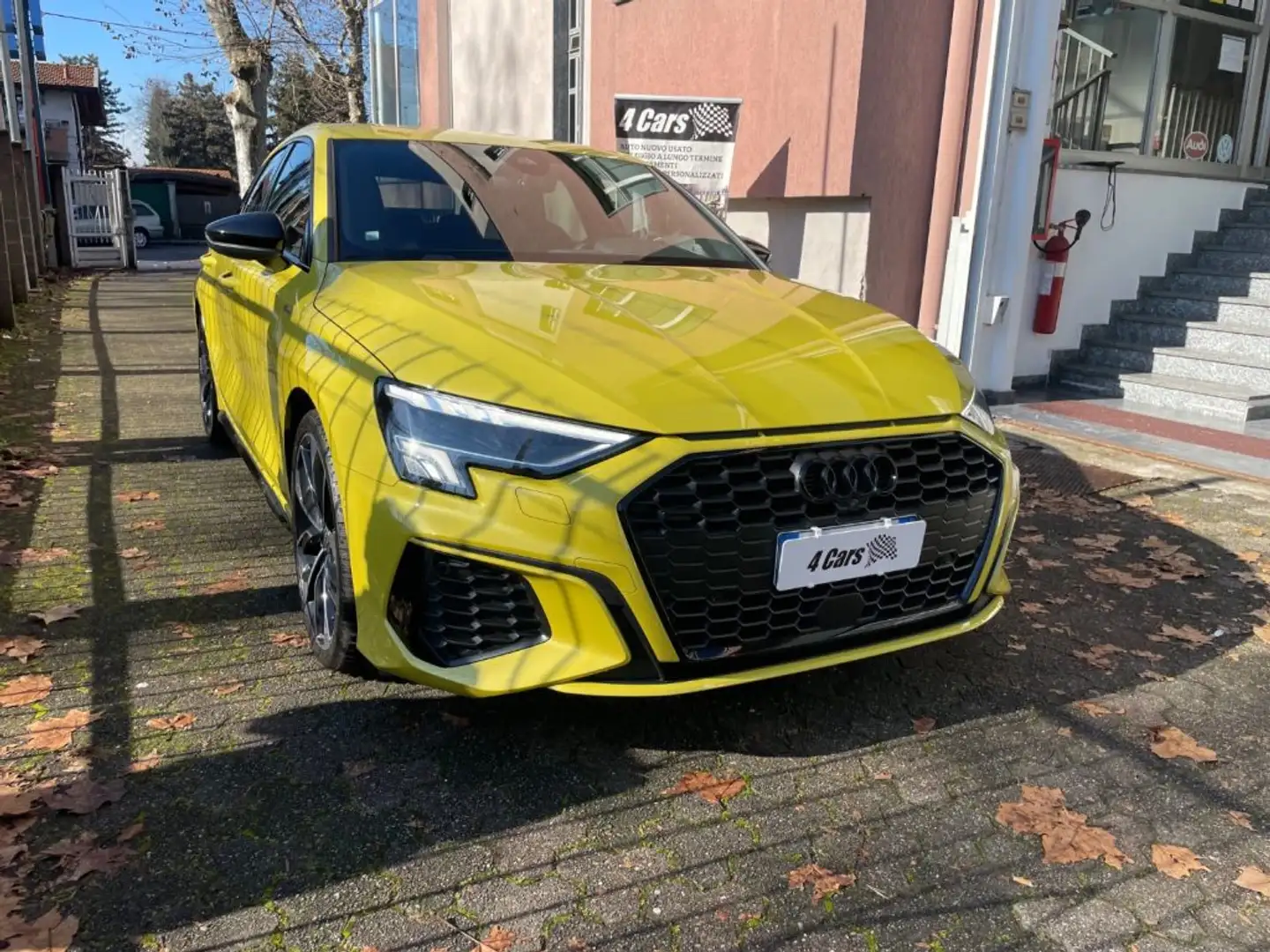 Audi A3 SPB 35 TDI S tronic S line edition Jaune - 1
