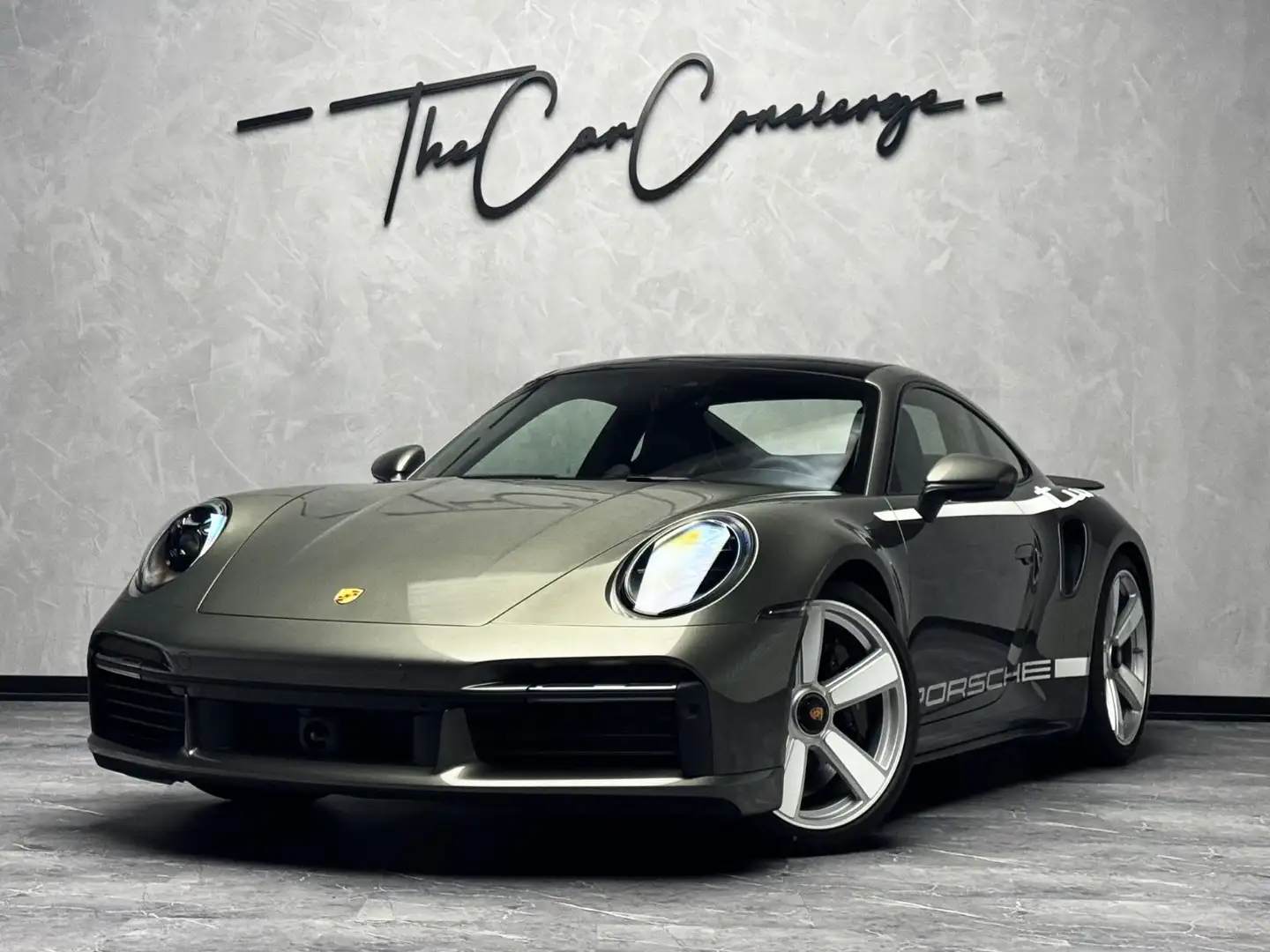 Porsche 992 Turbo50 HERITAGE BLANCO COC PY25 Vert - 1