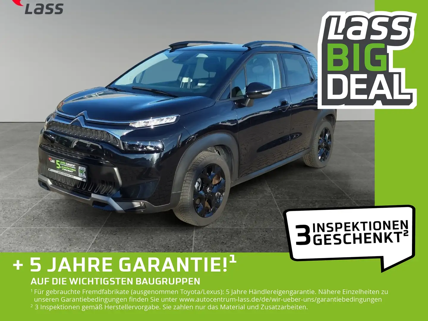 Citroen C3 Aircross 1.2 PureTech 110 Max Matrix DynLicht Schwarz - 1