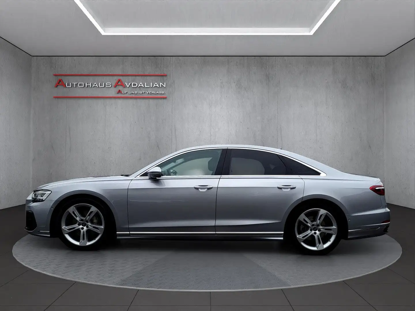 Audi A8 50 TDI qu. DIGITAL-MATRIX|PANO|HUD|B&O|360° Silber - 2