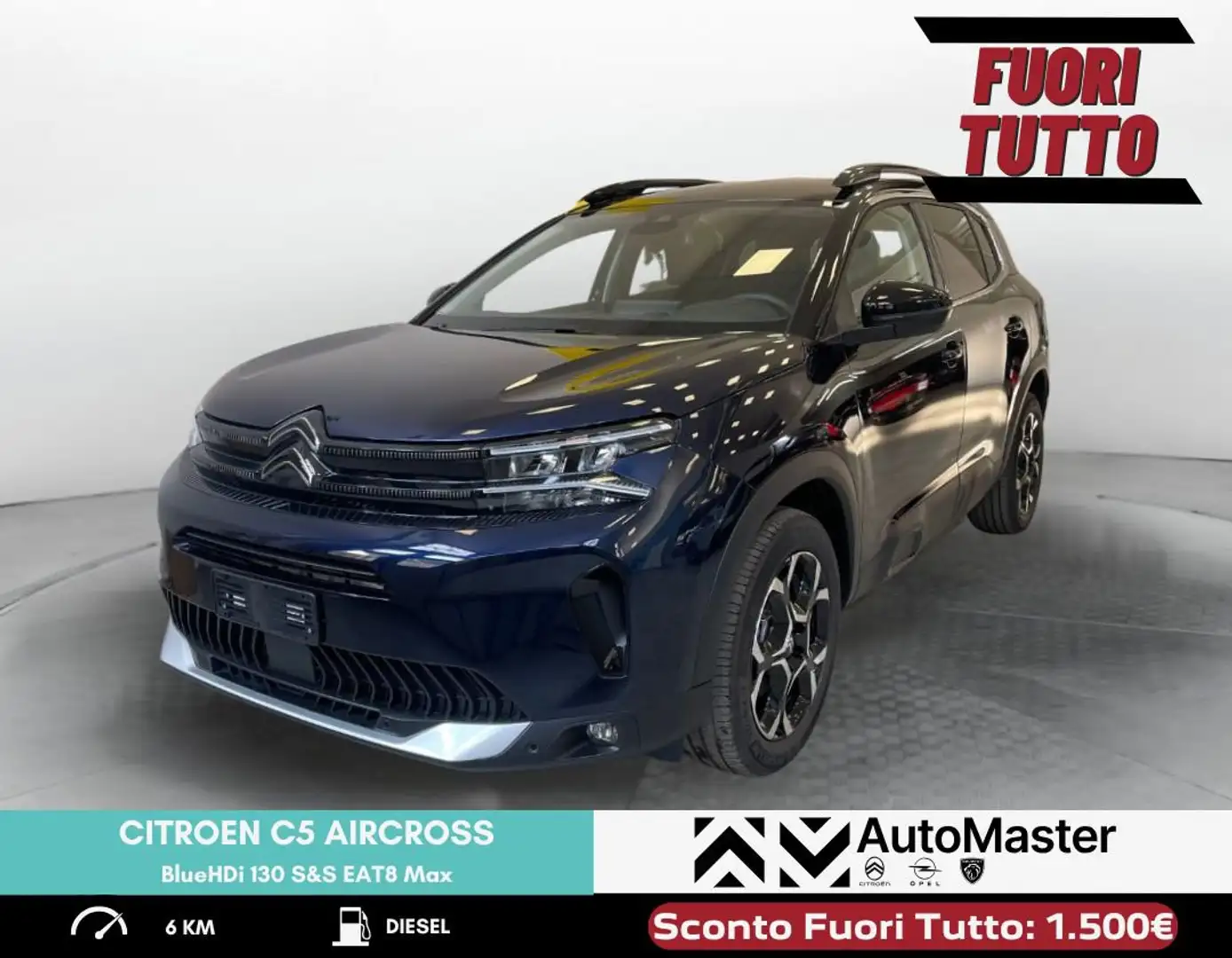 Citroen C5 Aircross C5 Aircross BlueHDi 130 S&S EAT8 Max Blu/Azzurro - 1