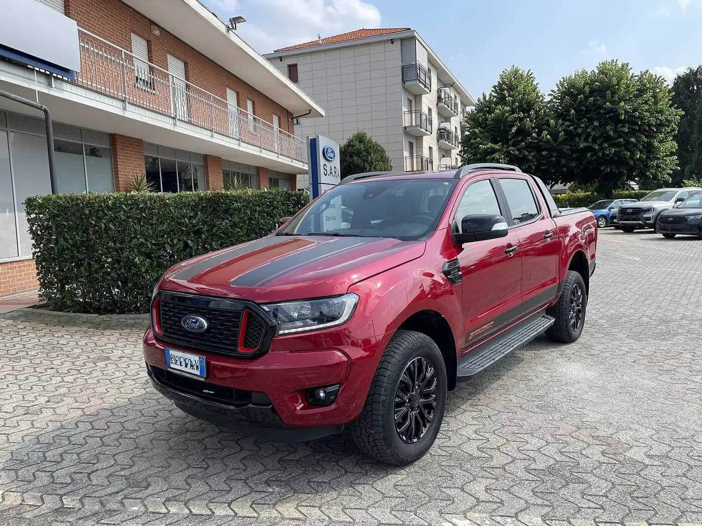 Ford Ranger 3ª serie 2.0 ECOBLUE aut.213CV DC Wildtrak-Stormtr Rood - 1