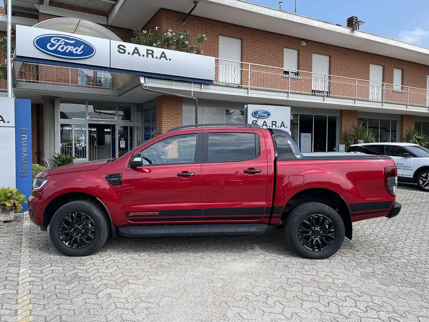 Ford Ranger 3ª serie 2.0 ECOBLUE aut.213CV DC Wildtrak-Stormtr Rood - 2