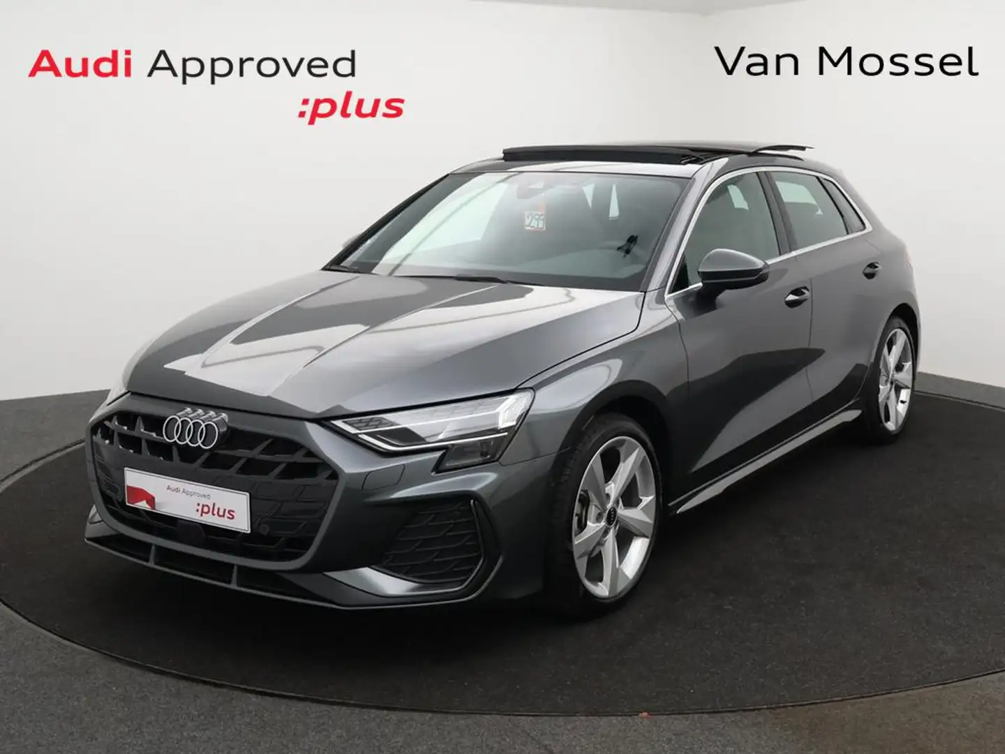 Audi A3 Sportback Sportback 35TDi Business Edition S-line Gris - 1