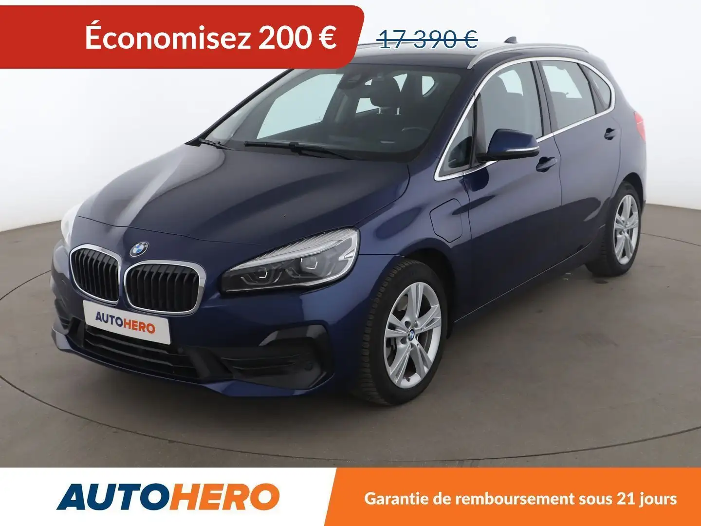 BMW 225 Active Tourer 225xeA Lounge Bleu - 1