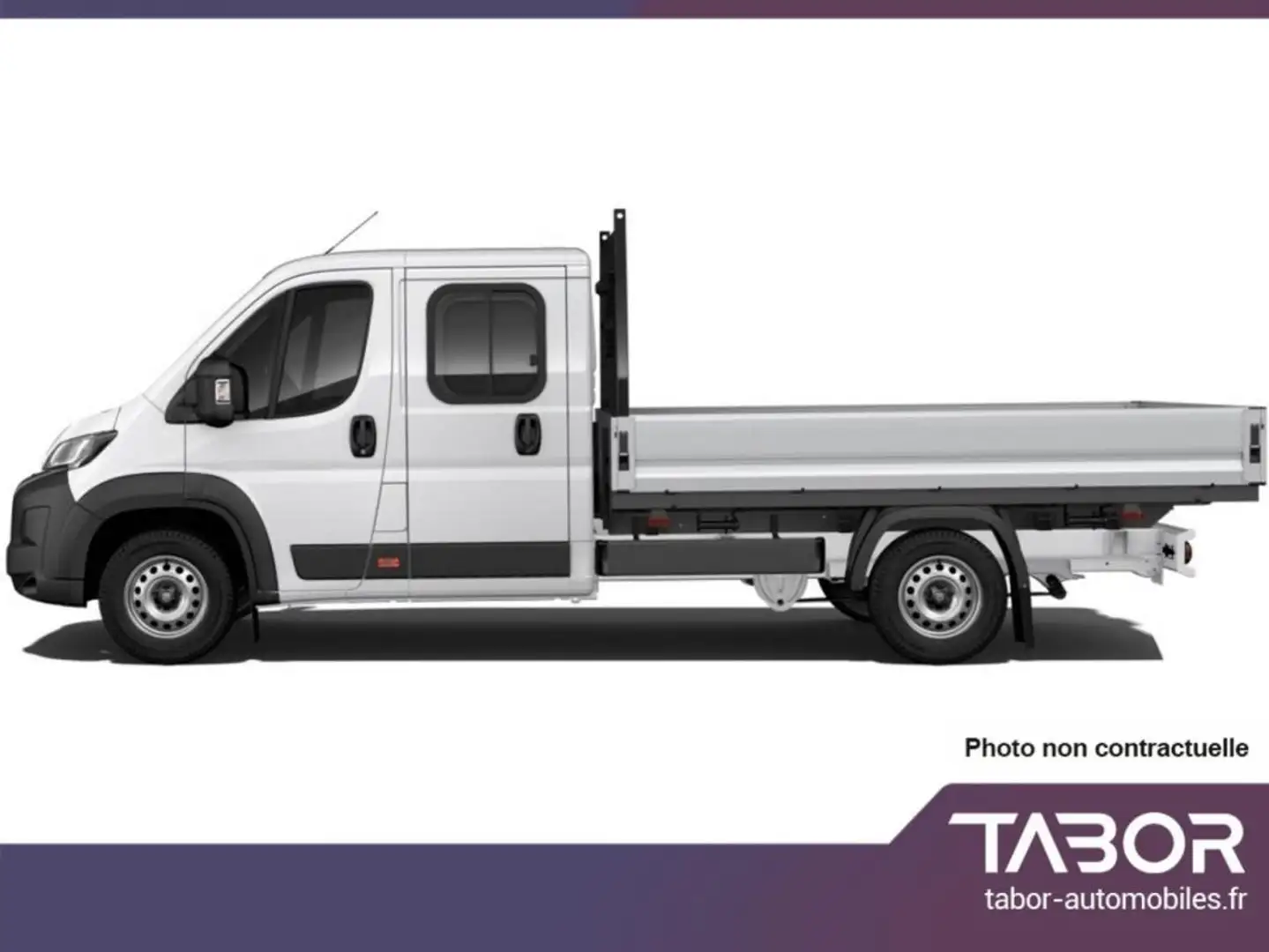 Peugeot Boxer Pritsche DoKa 435 BHDi 180 L4 cam Blanc - 2
