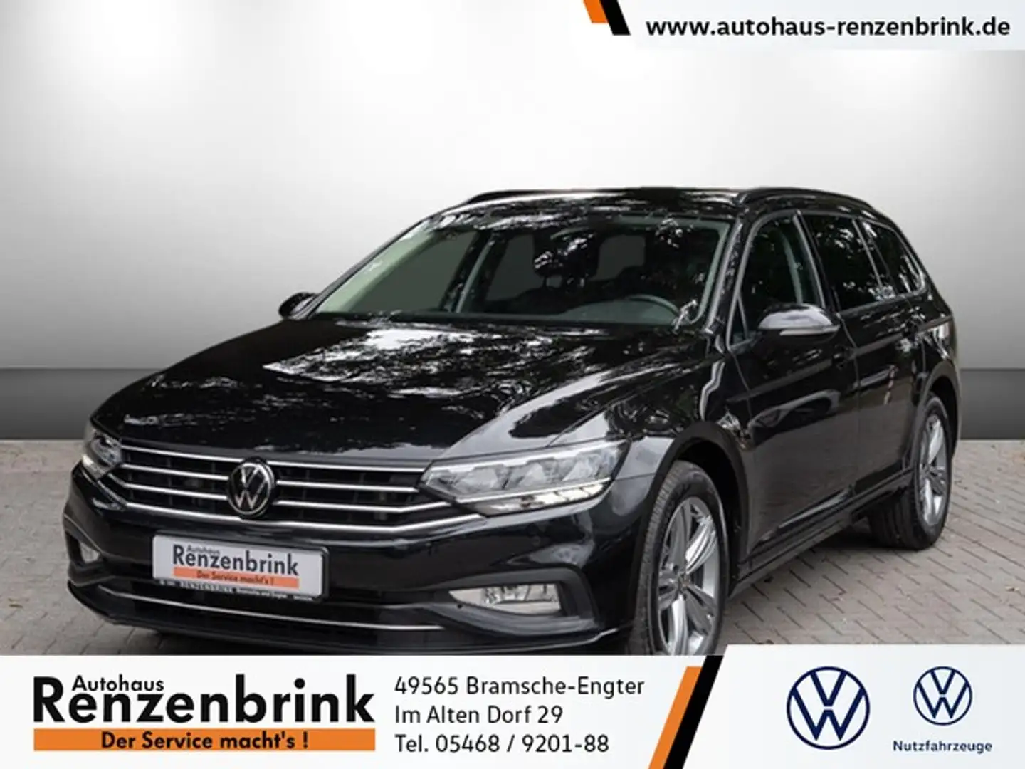 Volkswagen Passat Variant Business TDI DSG Leder AID Kamera ACC Noir - 1