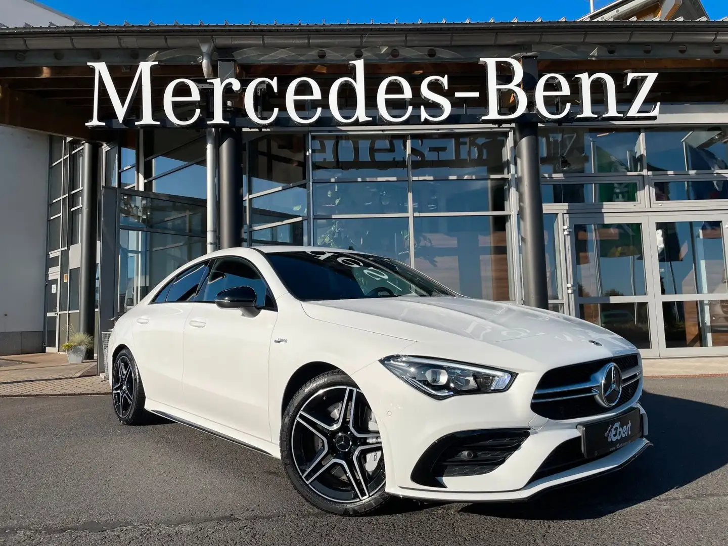 Mercedes-Benz CLA 35 AMG Aero+TotW+R-Kamera+Ambiente Weiß - 1