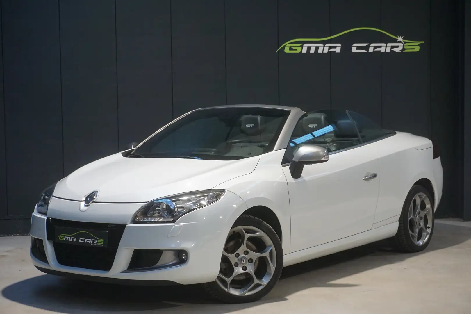 Renault Megane Mégane CC 2.0 TCe GT Navi-Airco-leder-Garantie! Blanco - 1