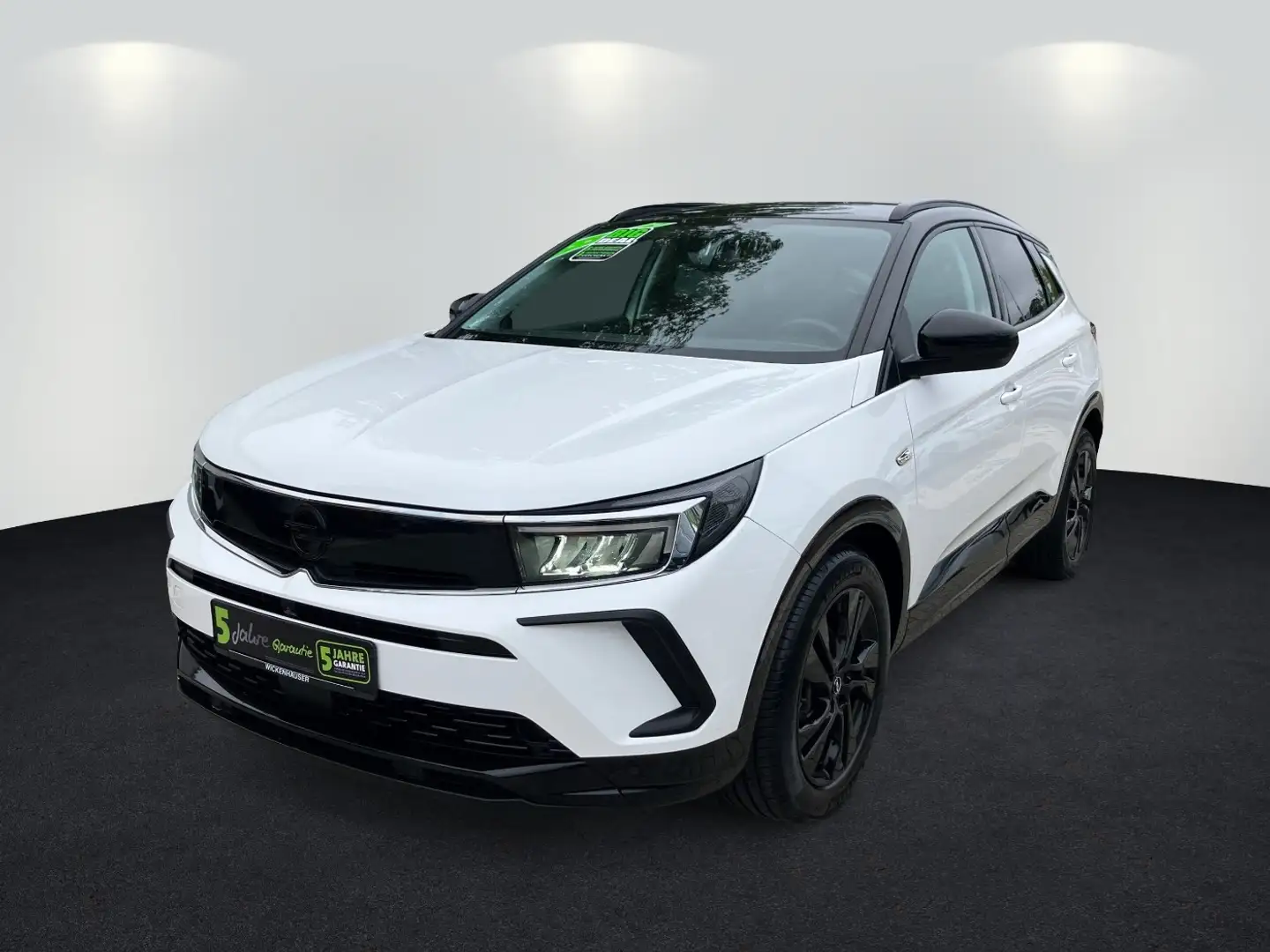 Opel Grandland 1.2 Turbo GS Line Alcantara LED Navi Blanc - 2