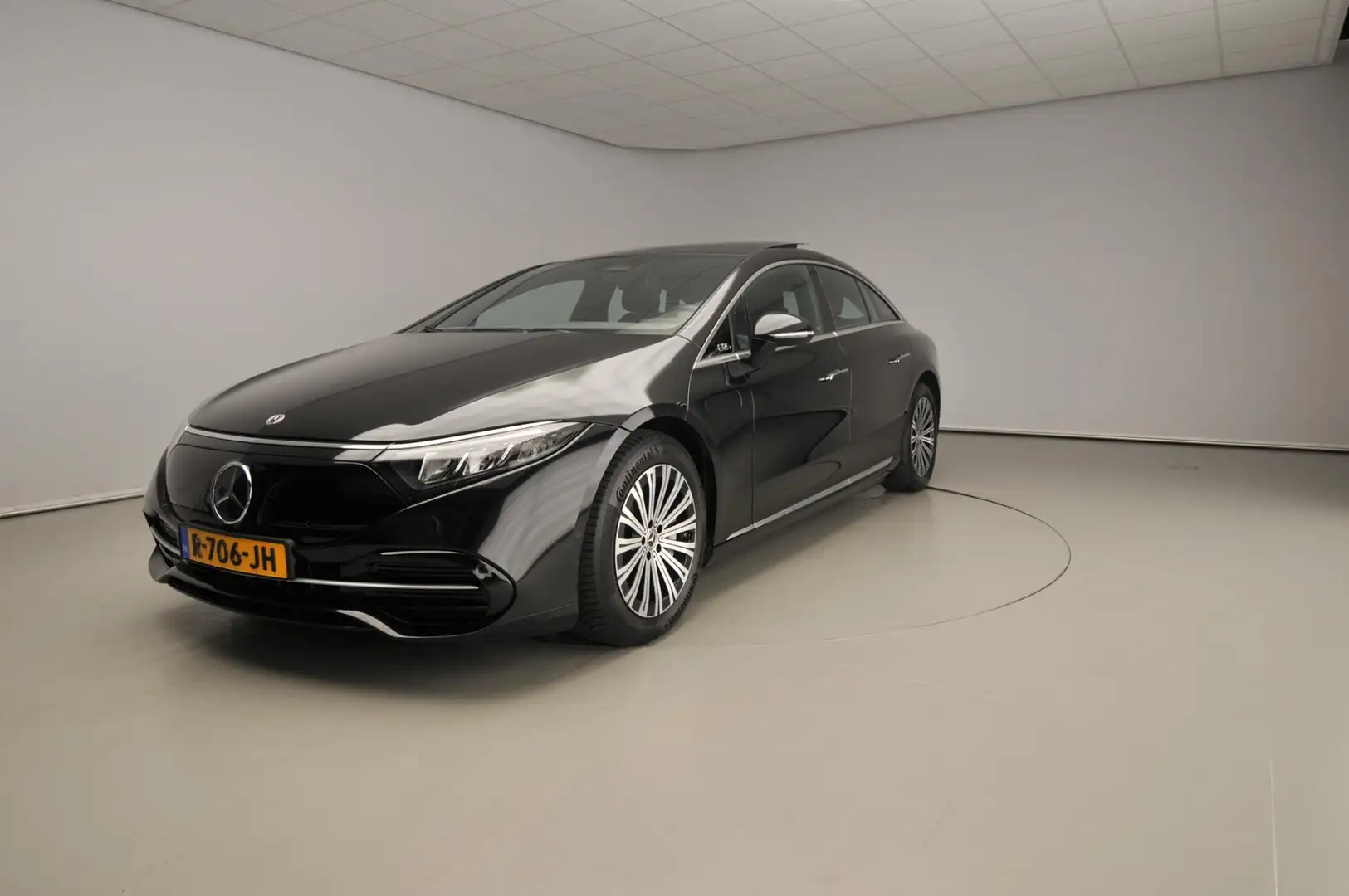 Mercedes-Benz EQS 350 Business Line 90 kWh SoH 98,4% | Pano | Burmes Zwart - 1