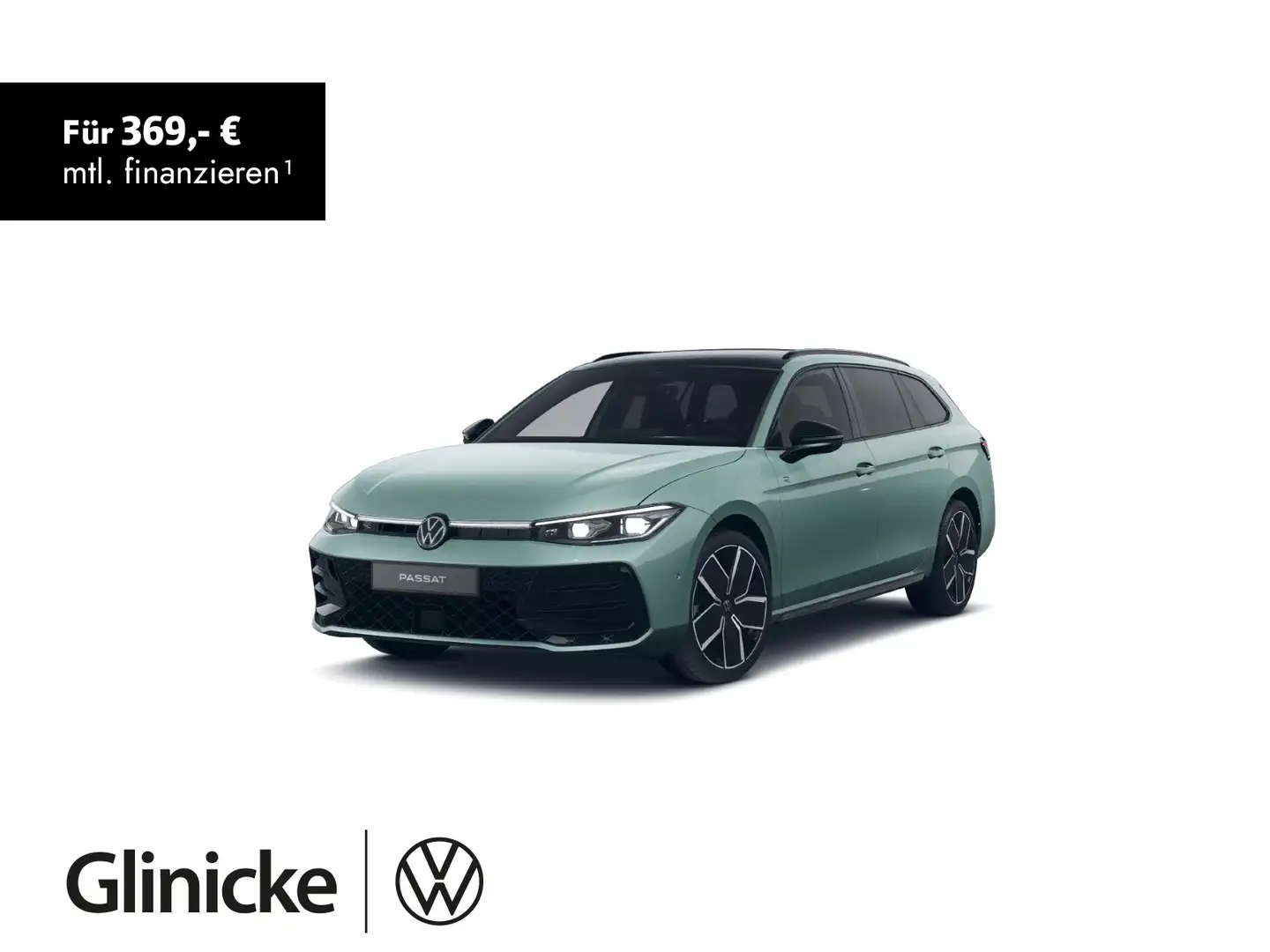 Volkswagen Passat Variant 2.0 TDI DSG R-Line 4Motion SHZ AH Grün - 1