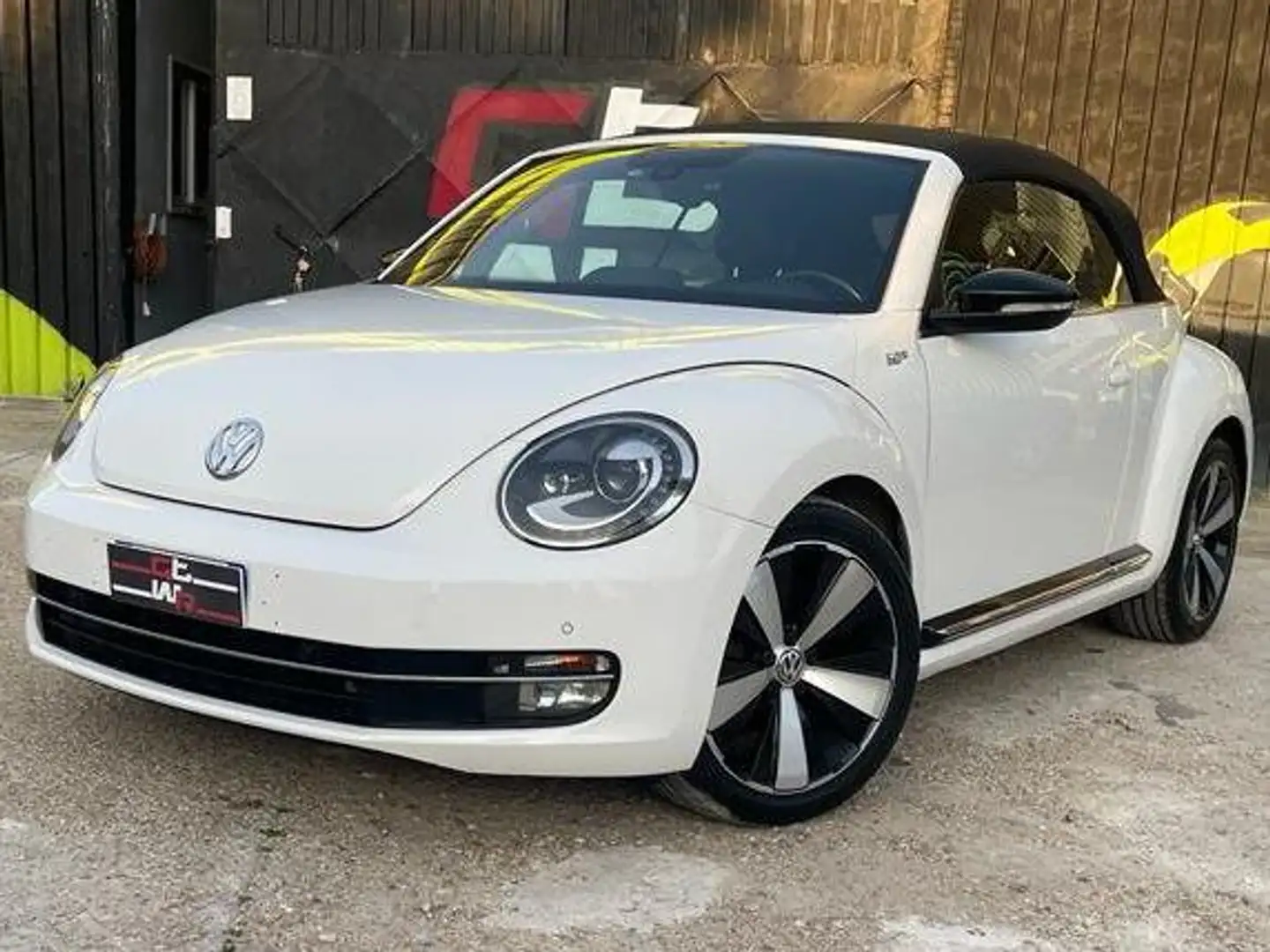 Volkswagen Maggiolino Maggiolino Cabrio 2.0 tdi Sport 140cv Bianco - 1