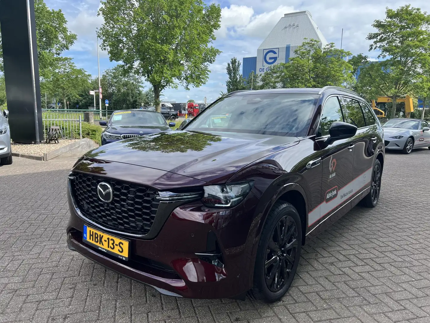 Mazda CX-80 2.5 e-SkyActiv PHEV Homura Plus 6p. 327 PK | AUTOM Rood - 2