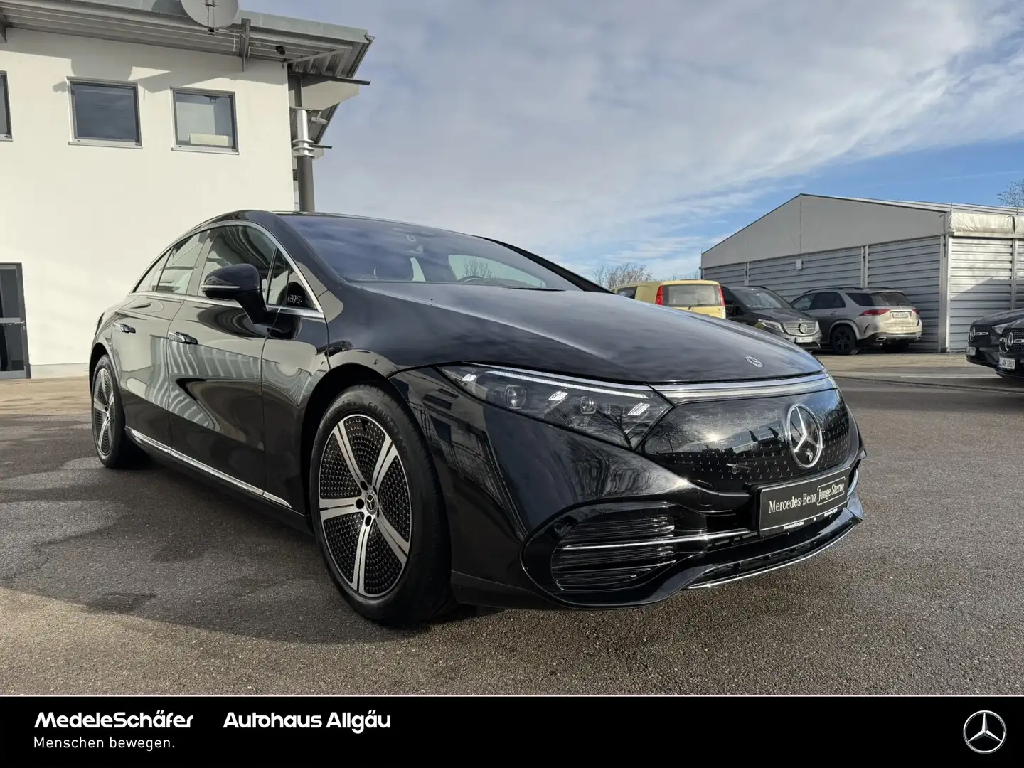 Mercedes-Benz EQS EQS 580 4M ElectricART Nappa 4xMASSAGE NP188 Noir - 2