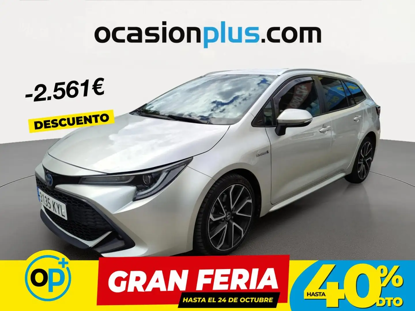 Toyota Corolla Touring Sports 180H Feel! Gris - 1