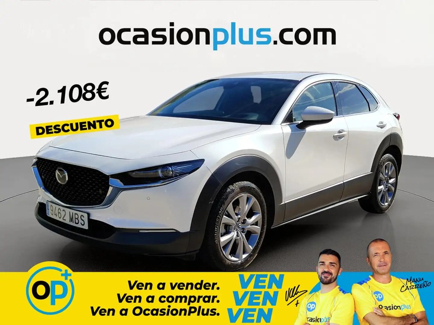 Mazda CX-30 2.0 Skyactiv-G Zenith 2WD Aut. 90kW Blanco - 1