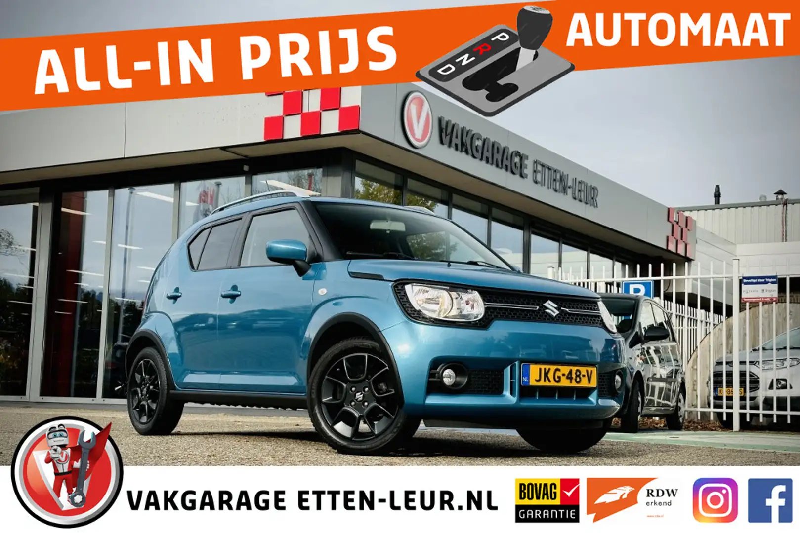 Suzuki Ignis 1.2 Rhino | CAMERA | AIRCO | BLUETOOTH Bleu - 1