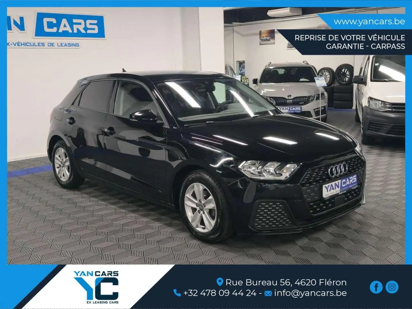 Audi A1 Sportback * 1.0 ESSENCE * TOP ETAT * CERAMIQUE! Noir - 1