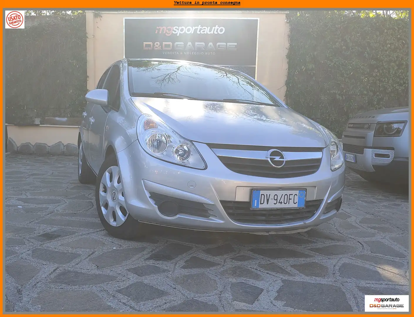 Opel Corsa Corsa IV  5p 1.4 Enjoy GPL OK ZTL GARANZIA 12 MESI Argento - 1