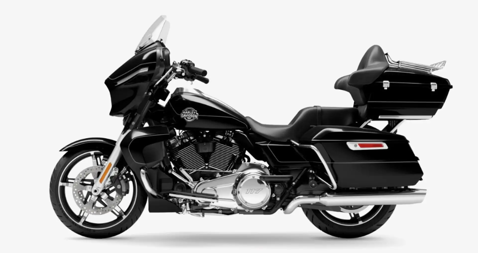 Harley-Davidson Street Glide FLHXU Ultra 117 Zwart - 2