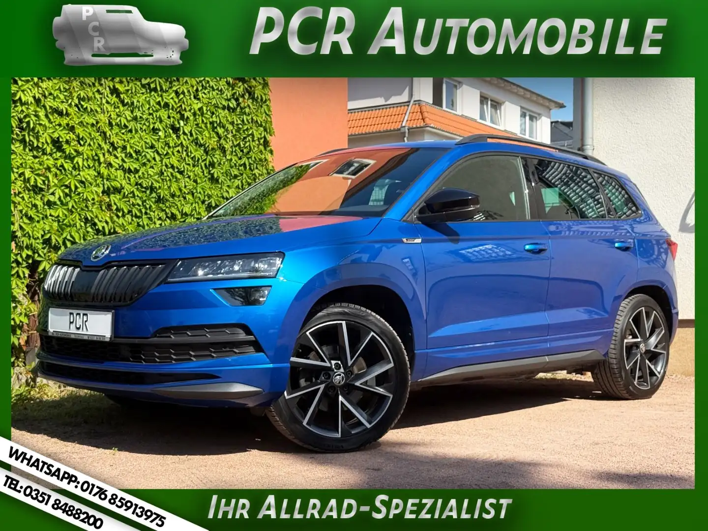 Skoda Karoq Sportline 4x4 Mod.20 AHK CANTON DSG CARPL. Azul - 1