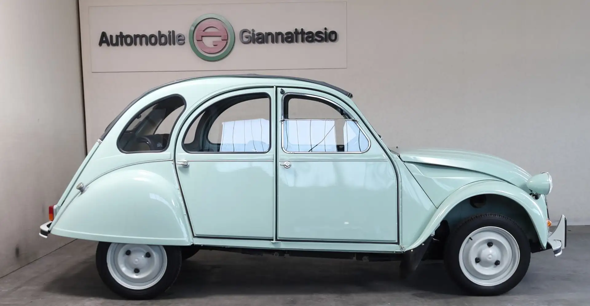 Citroen 2CV 1. Hand*Jadegrün*Original*Top Zustand Groen - 1