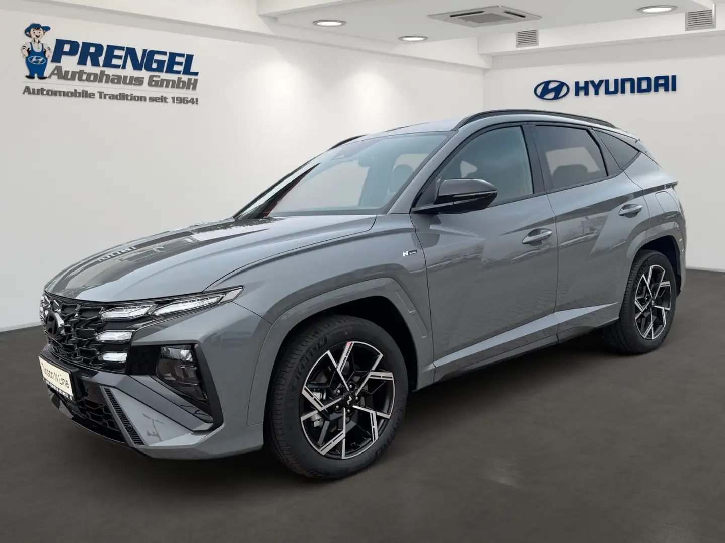 Hyundai TUCSON 1.6 T-GDi DCT N-Line LED/Navi/Kamera/SHZ Grau - 1