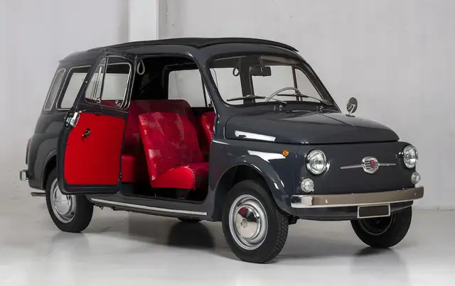 Fiat 500 500 Jardinière Interieur KENZO