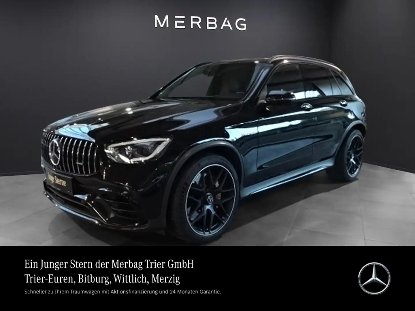 Mercedes-Benz GLC 63 AMG AMG GLC 63 S 4M+ *Panorama Night Mutlibeam Keyless Nero - 1
