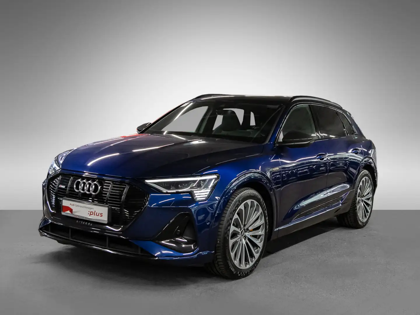 Audi e-tron 55 quattro S line AHK Pano HeadUp B&O 21'' Blau - 2
