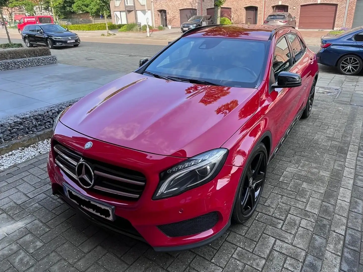 Mercedes-Benz GLA 220 CDI RED AMG-Line Perfect State Czerwony - 2
