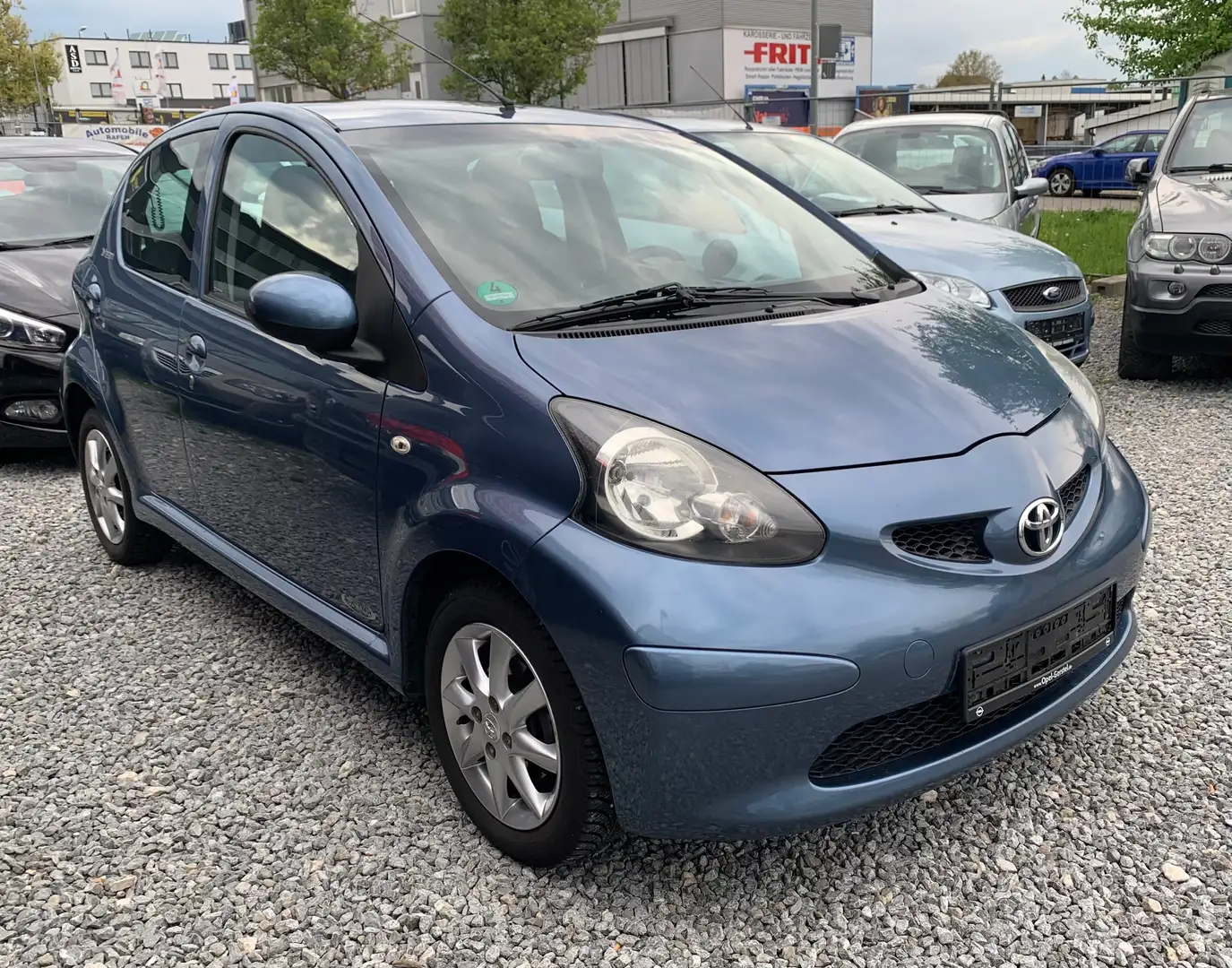 Toyota Aygo CoolBlue. Klima. El Fensterheber. Alufelgen Blau - 1