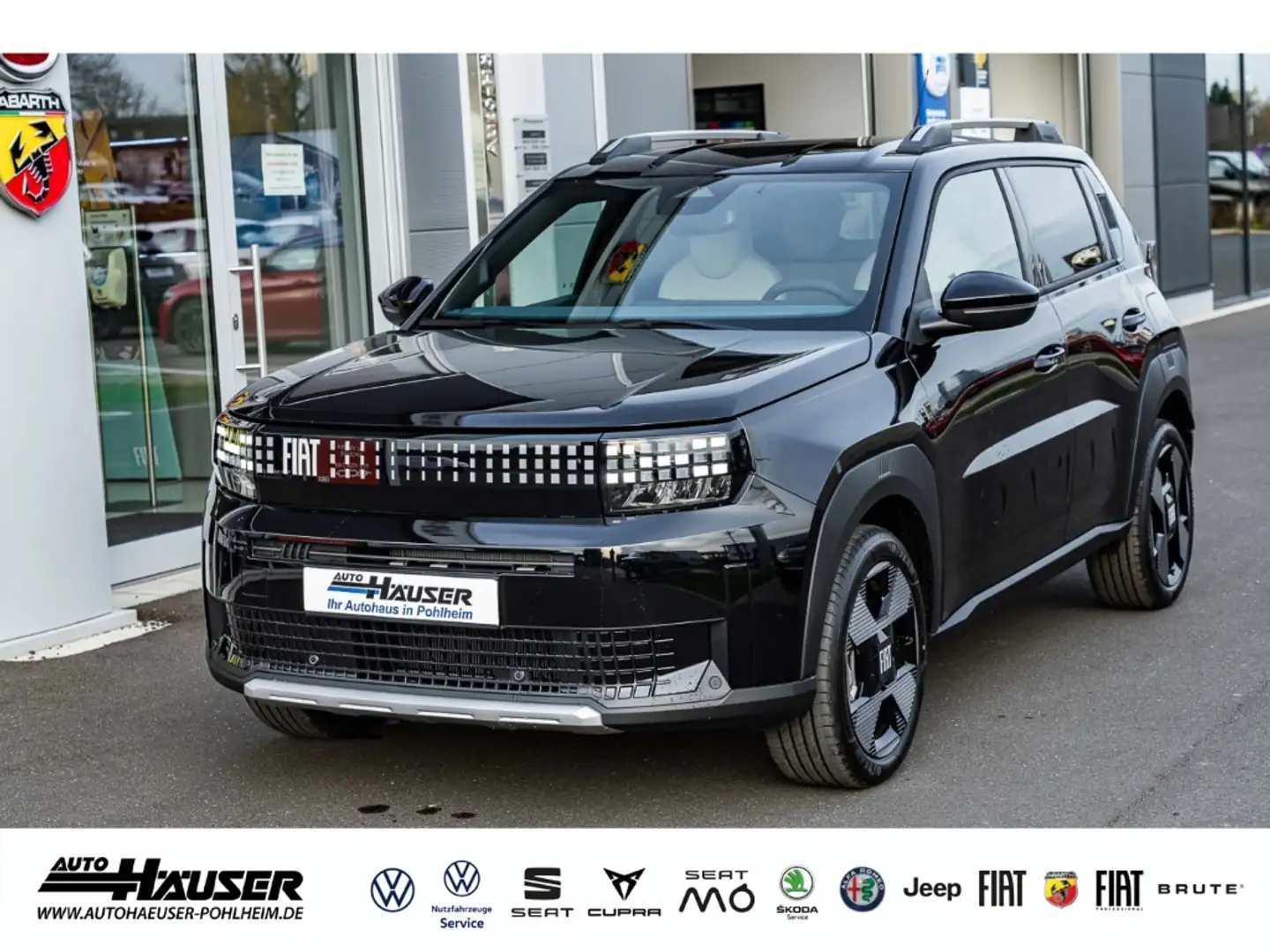 Fiat Grande Panda Elektro La Prima SOFORT WINTER NAVI KAMERA LED PDC Schwarz - 1