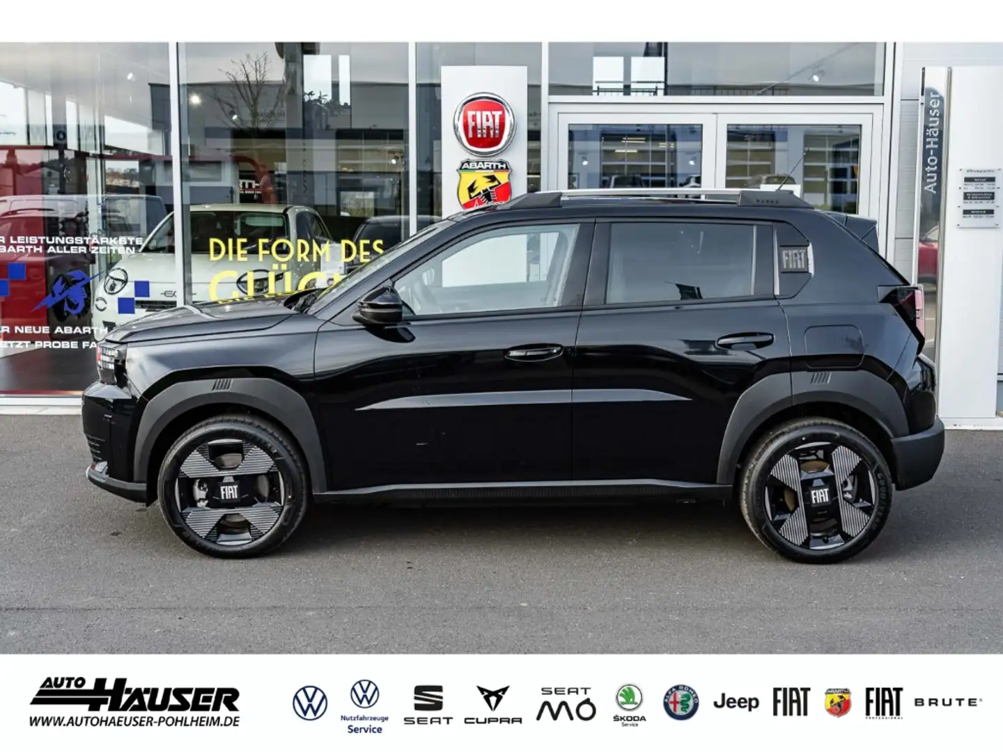 Fiat Grande Panda Elektro La Prima SOFORT WINTER NAVI KAMERA LED PDC Schwarz - 2