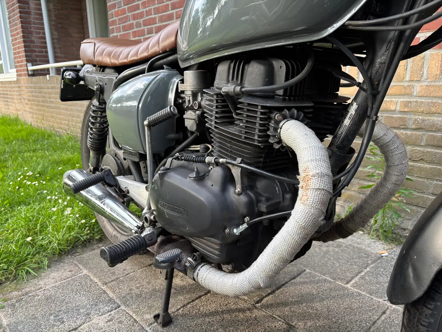 Honda CB 250 Cb250 T Gris - 2