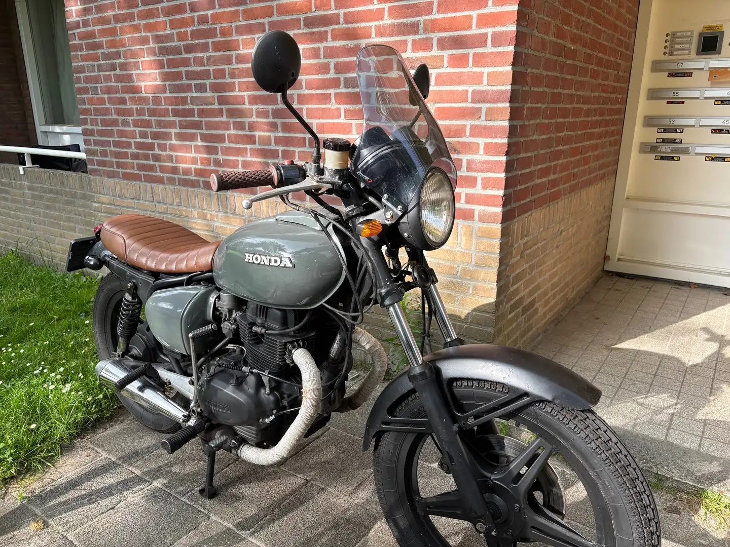 Honda CB 250 Cb250 T Gris - 1