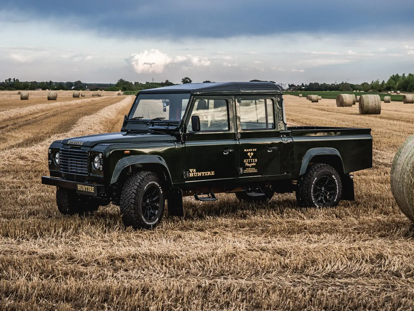 Land Rover Defender 130" 6,2 V8 A/DE Zulassung by Retter Manufaktur Grün - 2