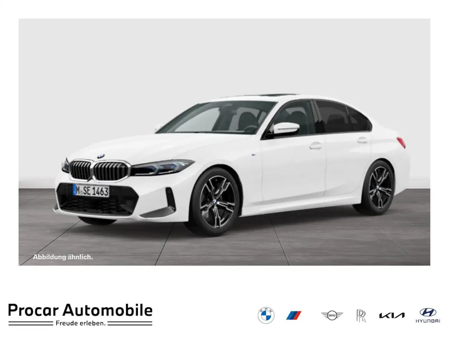 BMW 320 i Limousine M Sport Glasd. HuD ACC PA+ LED HiFi DA Weiß - 1