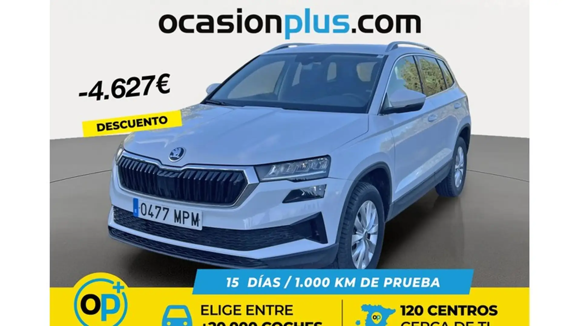 Skoda Karoq 2.0TDI Adblue Selection 85kW Weiß - 1