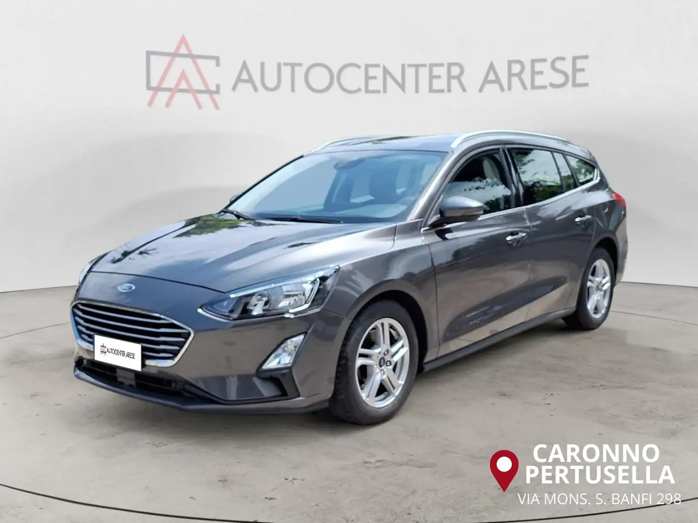 Ford Focus 1.5 EcoBlue 120 CV automatico SW Business Co-Pilot Grigio - 1
