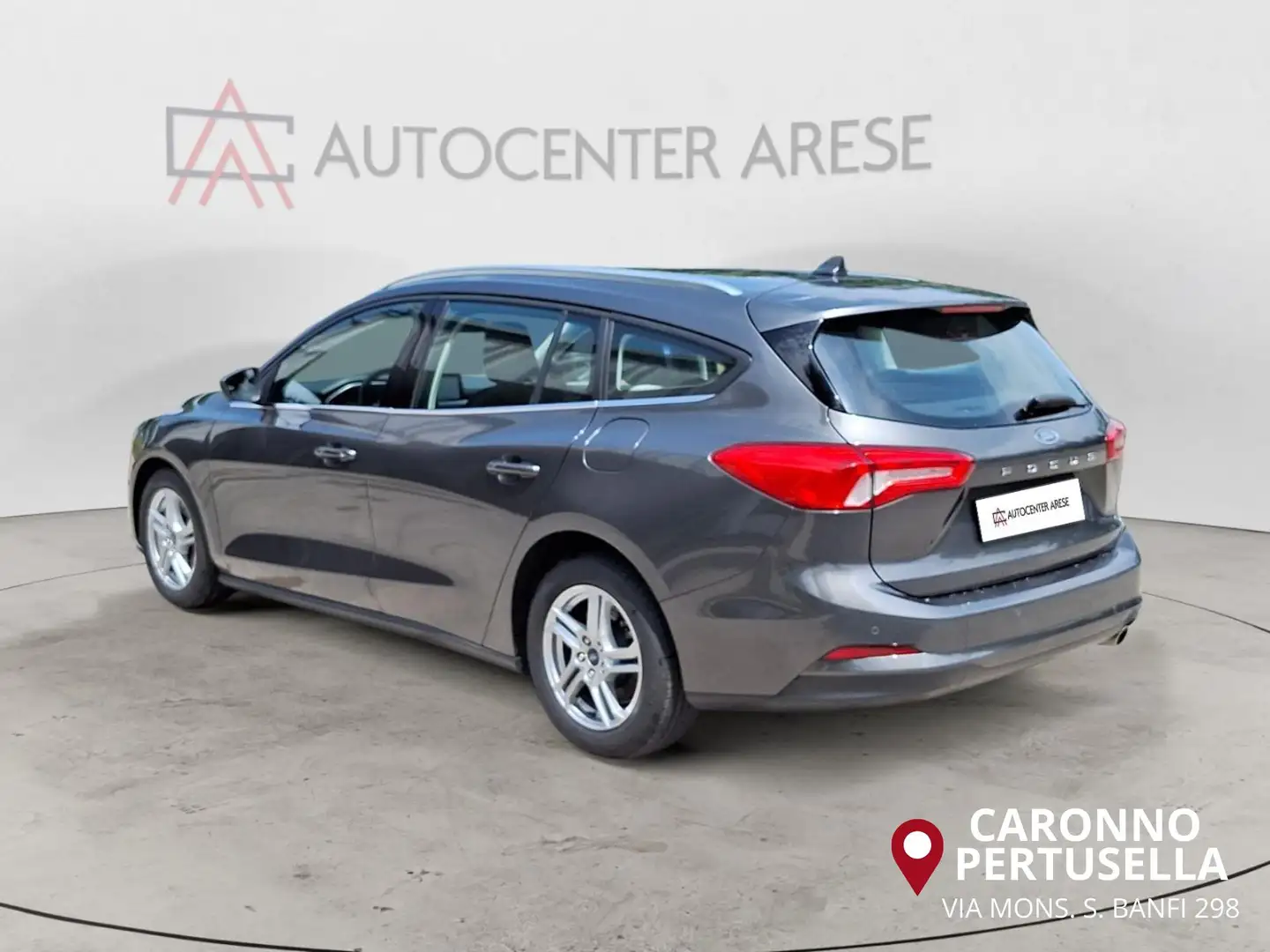 Ford Focus 1.5 EcoBlue 120 CV automatico SW Business Co-Pilot Grigio - 2